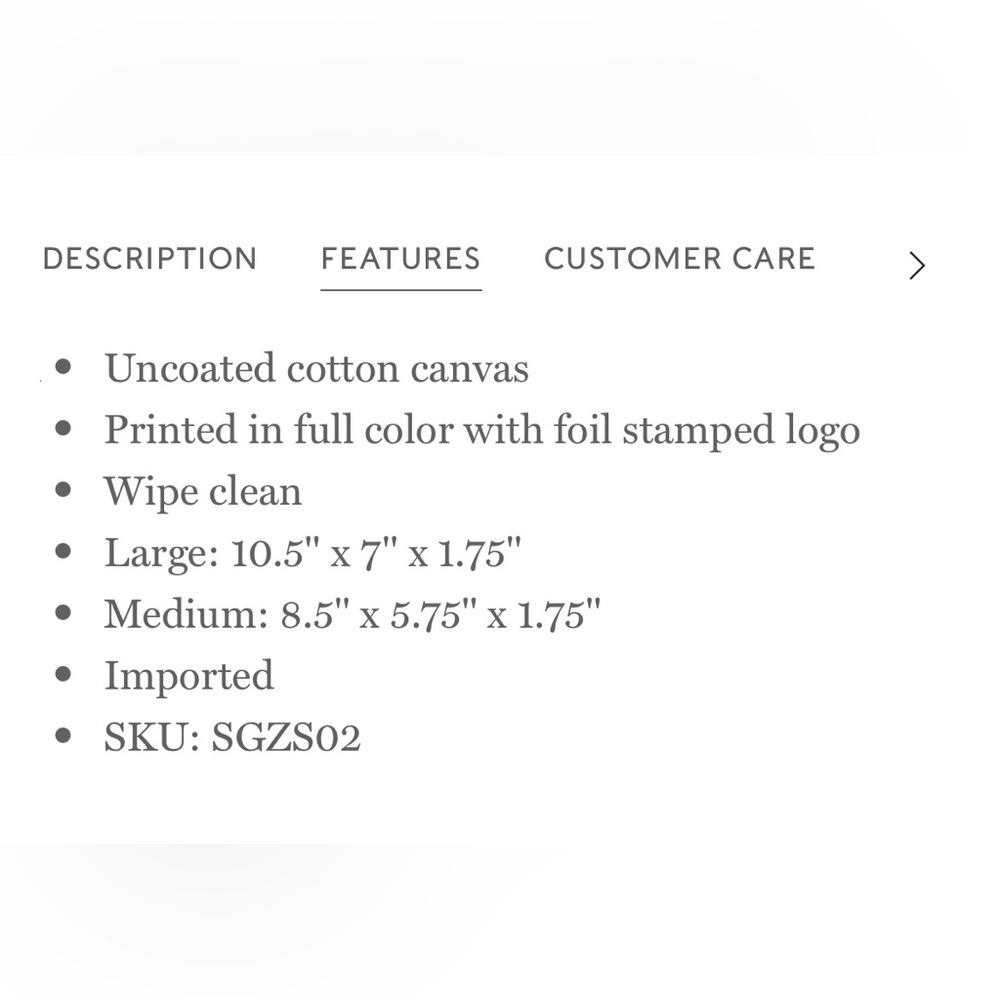 New! Rifle Paper Co. Pouch Set - Picture 10 of 10